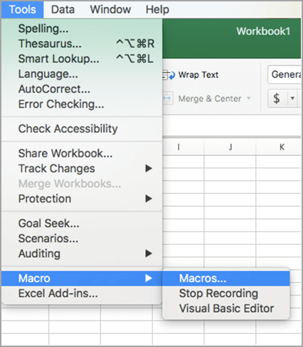 Macros In Excel For Mac 2011